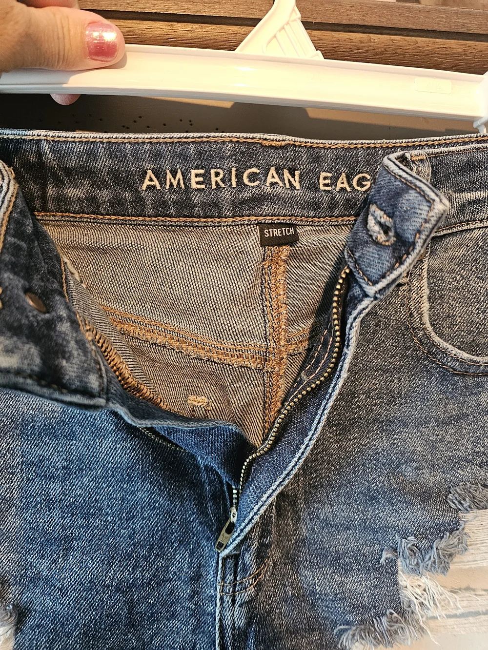American Eagle Outfitters Women’s Blue Stretch Denim Jeans